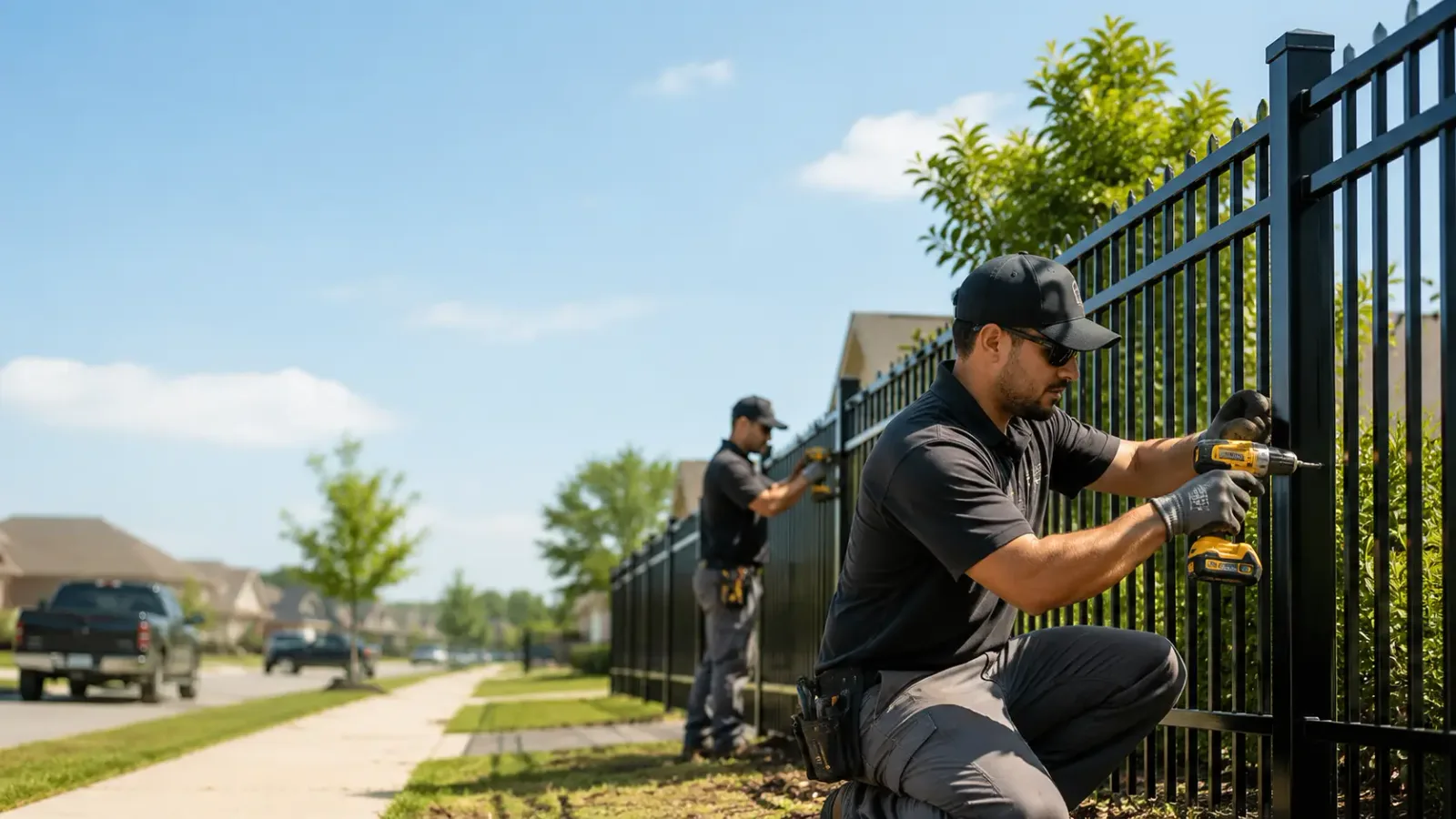 Metal Fence Installation in Bogart, GA